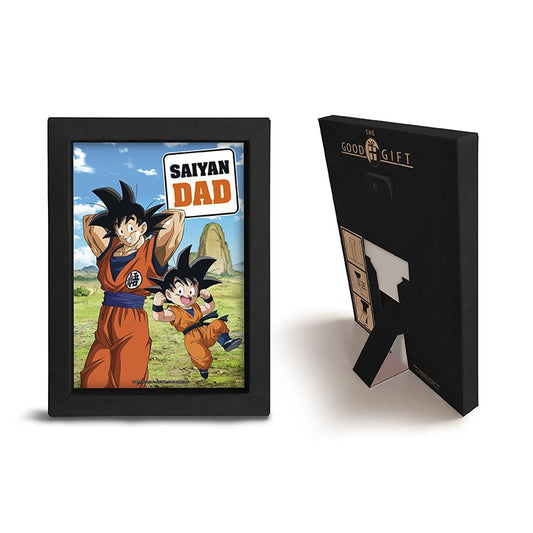 Dragon Ball - Black Kraft Frame 15*20 - SAIYAN DAD