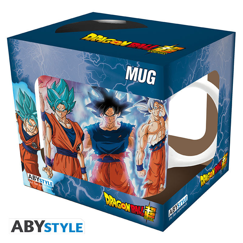 DRAGON BALL SUPER Mug Goku transformations