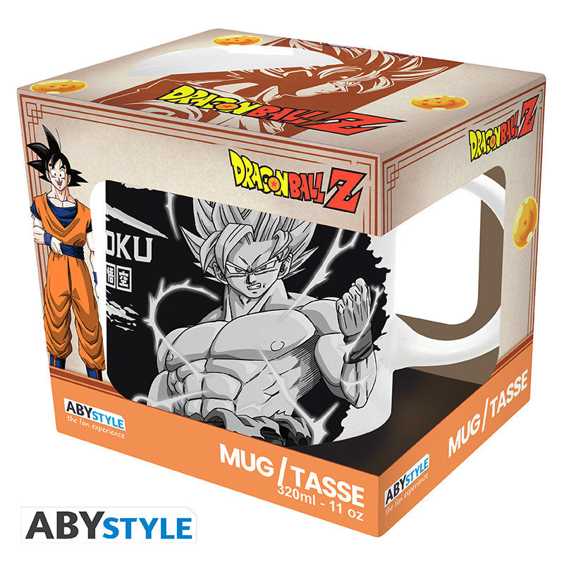 DRAGON BALL Z Mug Goku B&W