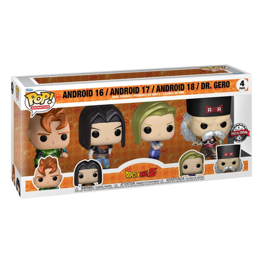 Funko Pop Dragon Ball Z Androids Pack