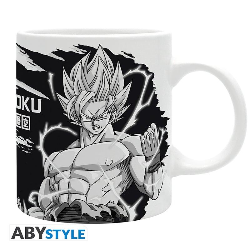 DRAGON BALL Z Mug Goku B&W