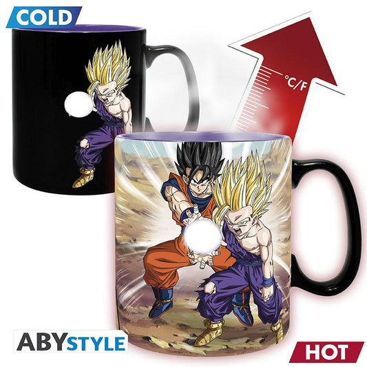 Dragon Ball Z Tazza Magica Goku & Gohan Vs Cell 460 Ml Abystyle