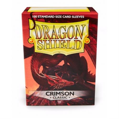Dragon Shield Sleeves Standard Size Classic Crimson (100) Accessories