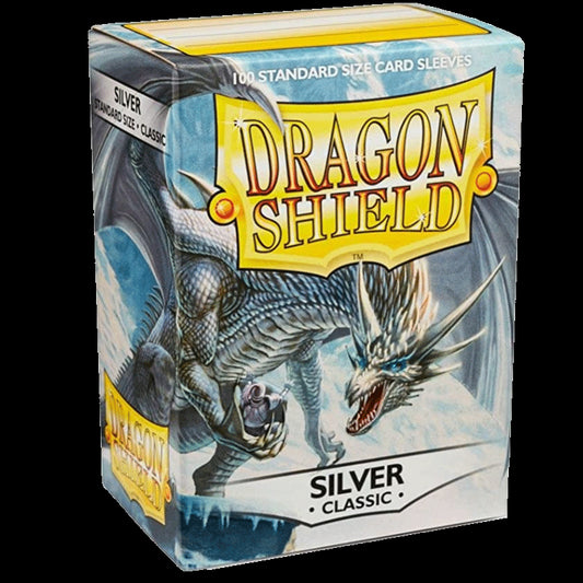 Dragon Shield Sleeves Standard Size Classic Silver (100) Accessories