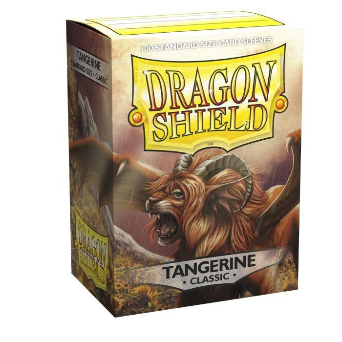 Dragon Shield Sleeves Standard Size Classic Tangerine (100) Accessories