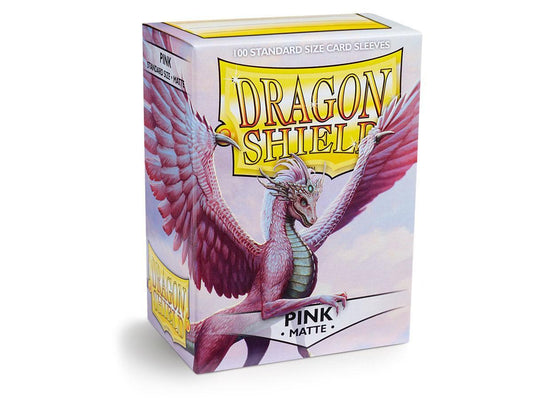 Dragon Shield Sleeves Standard Size Matte Pink (100) Accessories