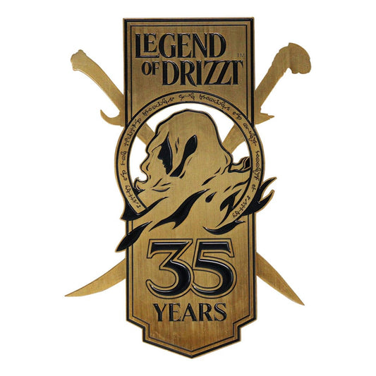 Dungeons & Dragons Metal Card 35th Anniversary Legend Of Drizzt Limited Edition Fanattik