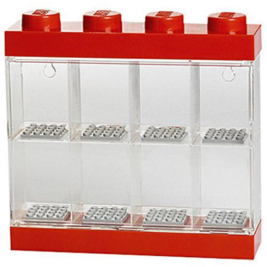 LEGO MINIFIG 8 SEATER RED GADGET DISPLAY