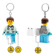 Lego Minifigures Light-up Keychain Doctor 8 Cm Joy Toy (en)