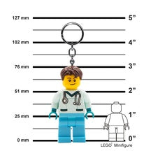 Lego Minifigures Light-up Keychain Doctor 8 Cm Joy Toy (en)