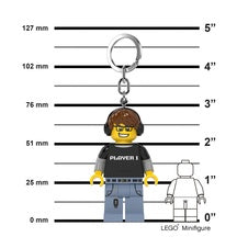 Lego Minifigures Light-up Keychain Video Game Guy 8 Cm Joy Toy (en)