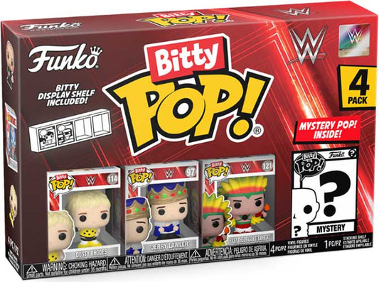 FUNKO BITTY POP 4 PACK WWE DUSTY RHODES WRESTLING/WWE - FUNKO