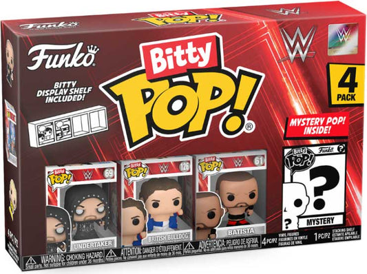 FUNKO BITTY POP 4 PACK WWE UNDERTAKER WRESTLING/WWE - FUNKO