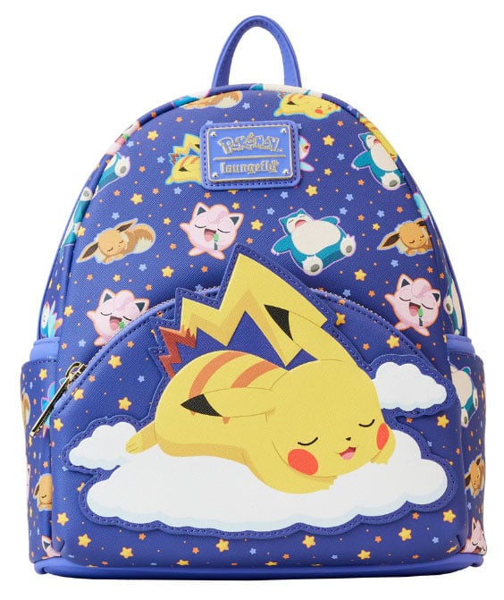 FUNKO LOUNGEFLY MINI ZAINO POKEMON PIKACHU & FRIENDS SLEEP POKEMON - FUNKO