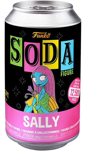 Funko Soda Nightmare B.c. Sally Blacklight W/chase Disney Before Natale
