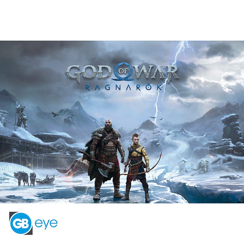 God Of War - Poster Maxi 91.5x61 - Key Art