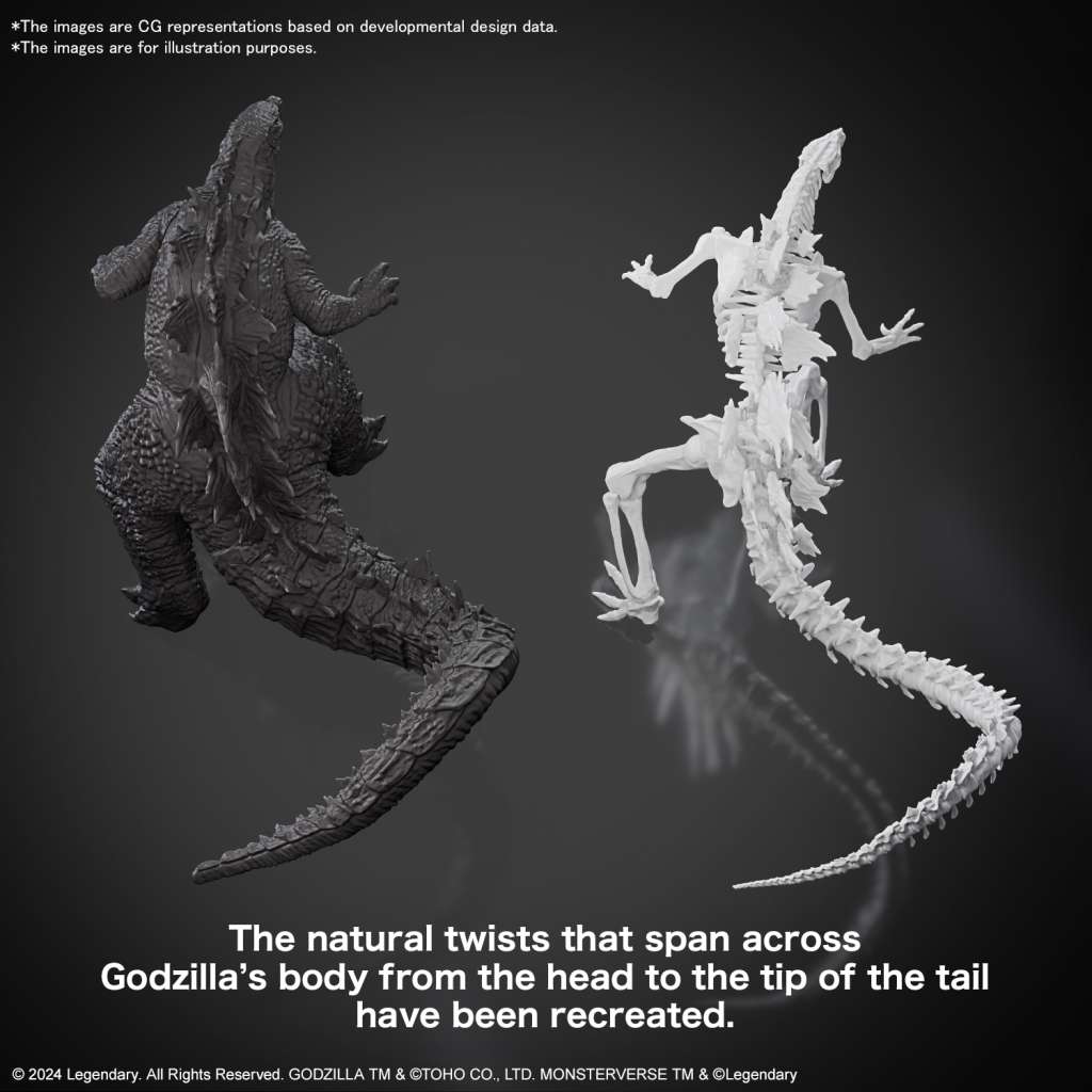 GODZILLA 2024 GODZILLA X KONG NEW EMPIRE Model Kit Bandai Model Kit Gunpla