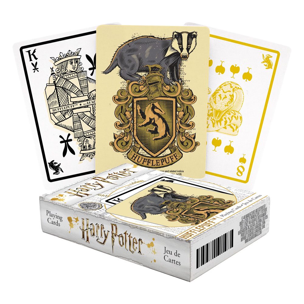 Harry Potter Playing Cards Hufflepuff Aquarius
