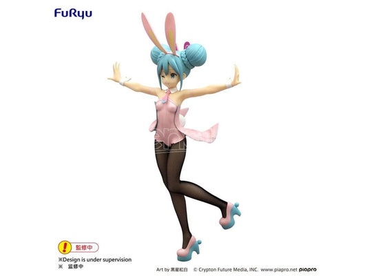 Hatsune Miku Bicute Bunnies Hatsune Miku Wink Pearl Pink figure 30cm