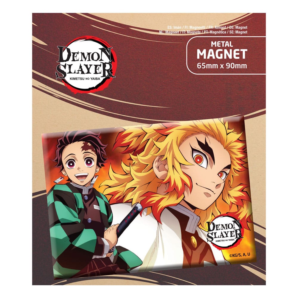 Demon Slayer Fridge Magnet Tanjiro & Kyojuro