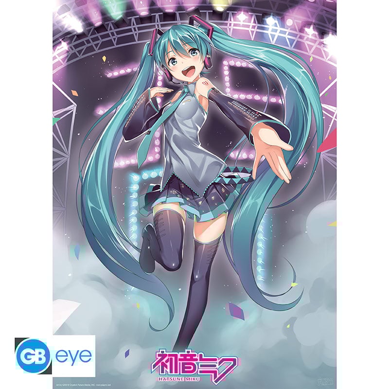 Hatsune Miku - Poster Chibi 52x38 - Miku Stage