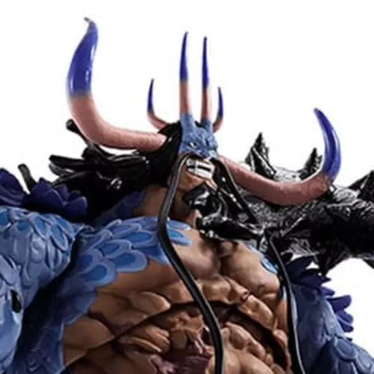 One Piece Sh. Figuarts Action Figure Kaido King Of The Beasts (man-beast Form) 25 Cm Bandai Tamashii Nations