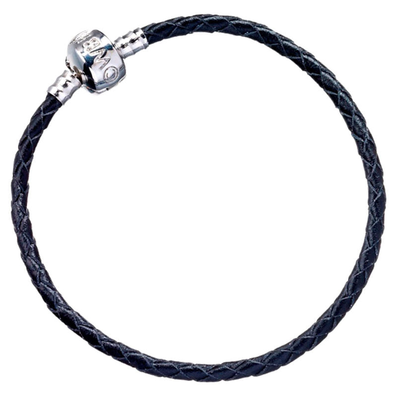 Harry Potter black leather charm bracelet I