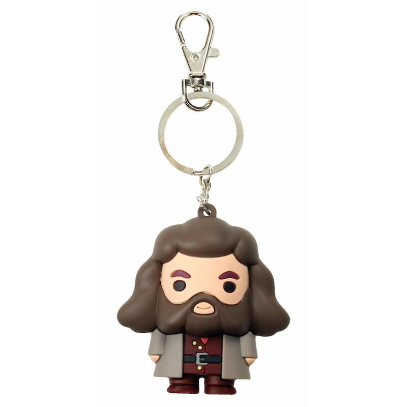 Harry Potter Rubeus Hagrid rubber keychain