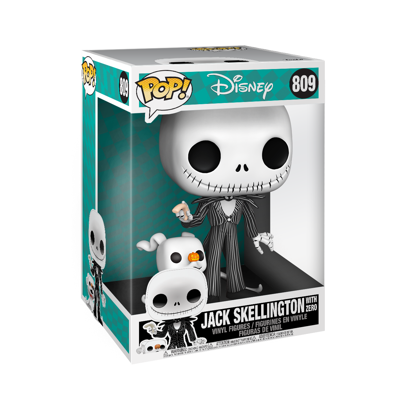 POP figure Disney Nightmare Before Christmas Jack with Zero 25cm