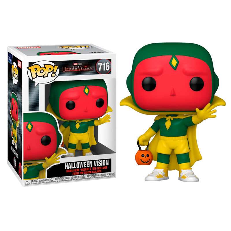 POP figure Marvel WandaVision Vision Halloween 716