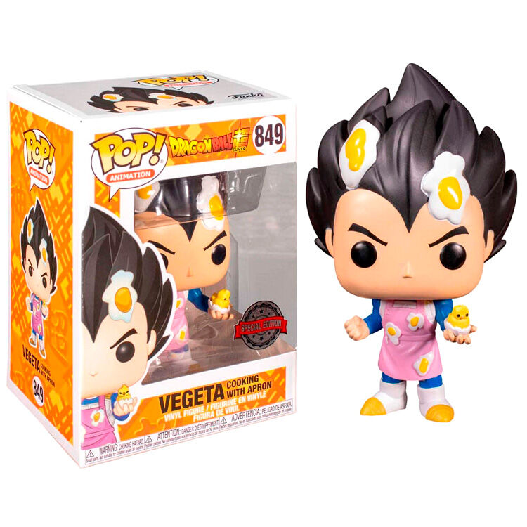 POP figure Dragon Ball Super Vegeta Cooking with Apron Exclusive 849