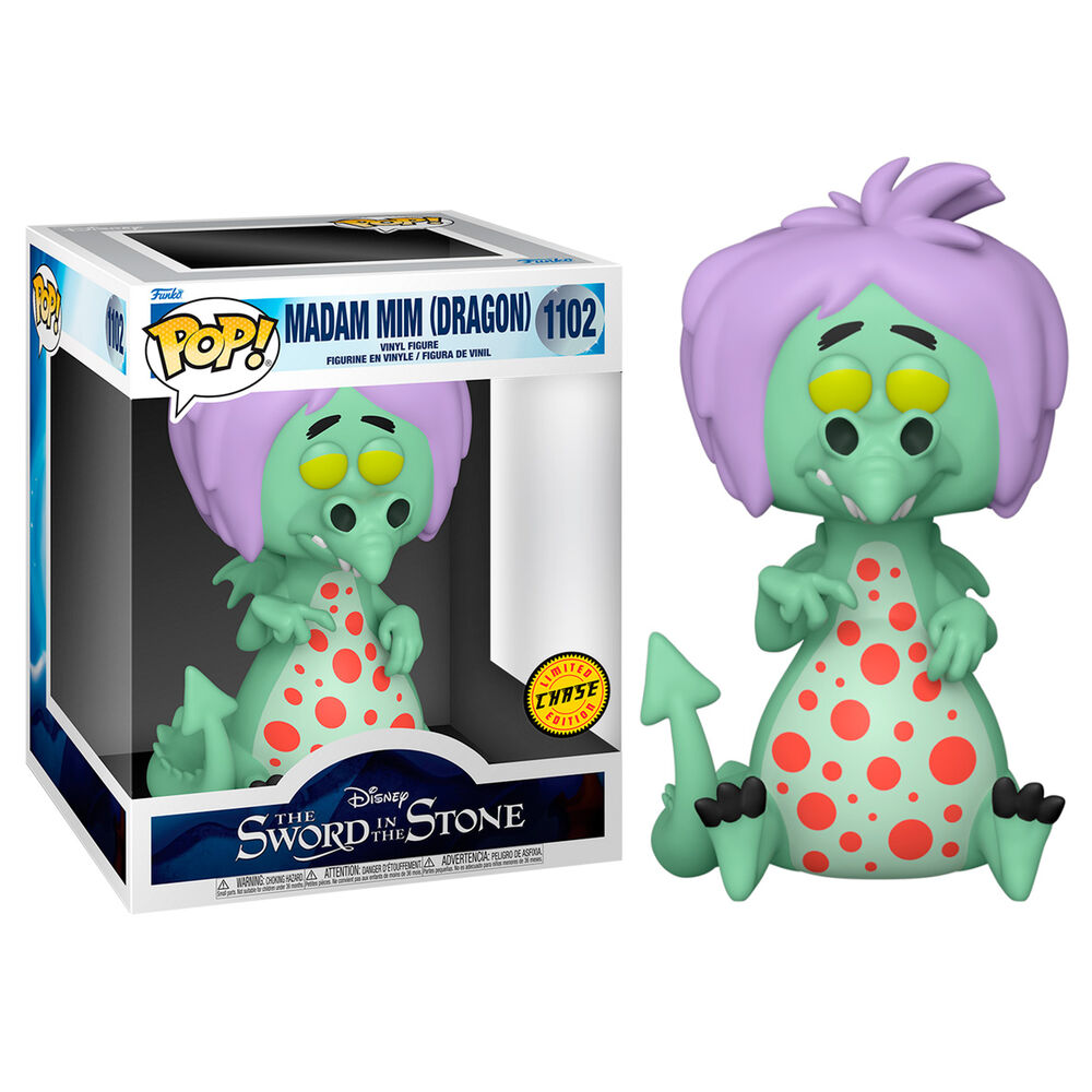 POP figure Disney The Sword in the Stone Mim as Dragon Chase 15cm 1102