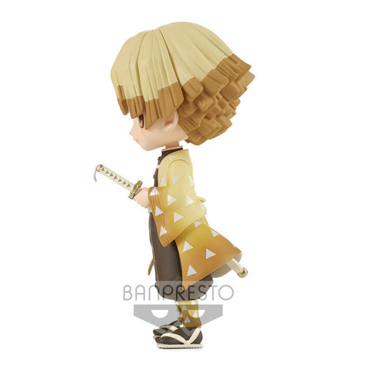 Kimetsu no Yaiba Demon Slayer Zenitsu Agatsuma Q posket ver.B figure 14cm