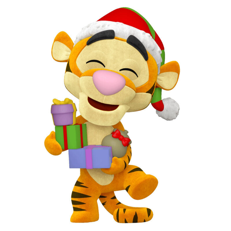 POP figure Disney Holiday Tigger Flocked Exclusive