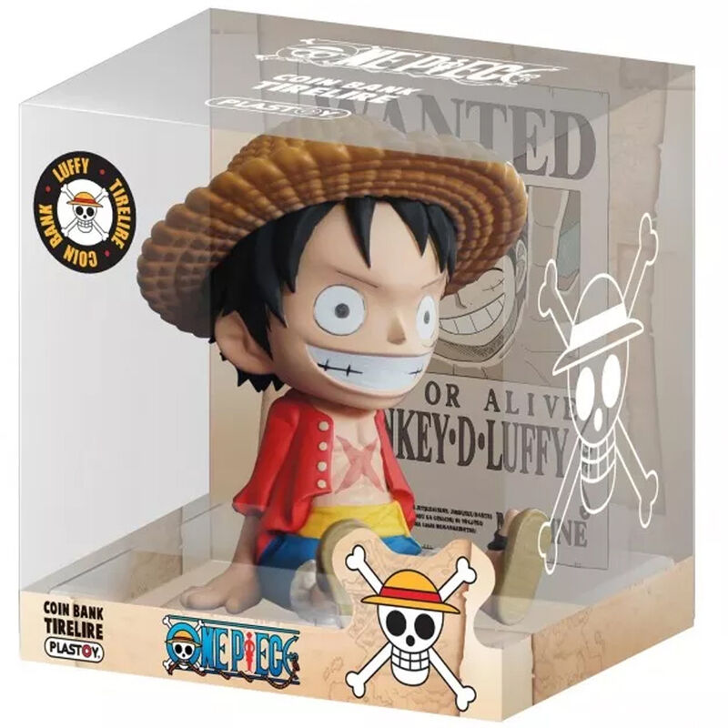 One Piece Luffy money box figure 18cm I