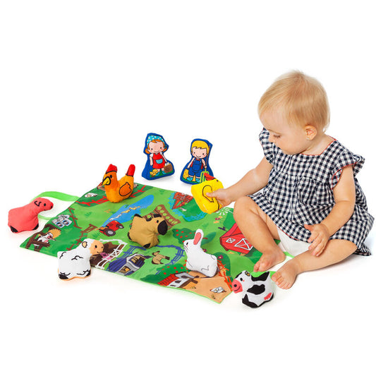 Tapestry farm animals