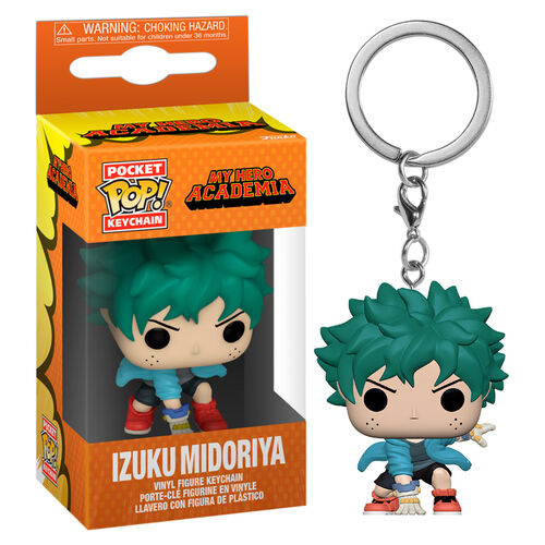 Izuku Midoriya Deku With Gloves Funko Keychain My Hero Academia POP!
