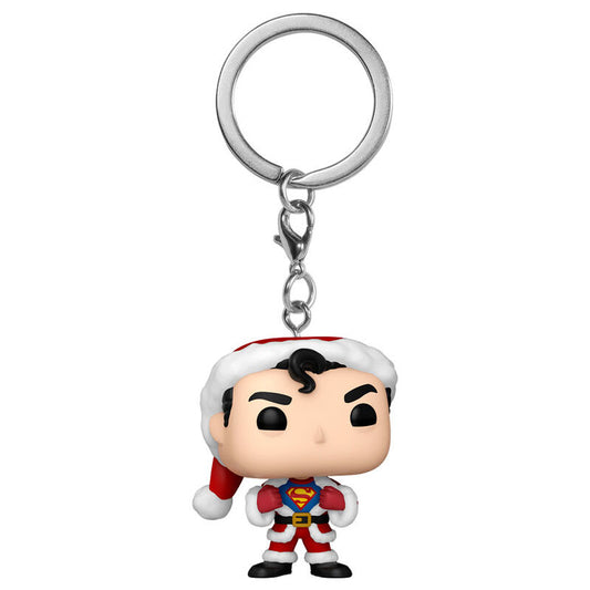 Pocket POP Keychain DC Comics Holiday Superman Exclusive