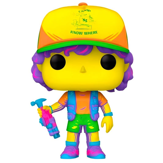 POP figure Stranger Things Dustin in Beef Black Light Exclusive 828