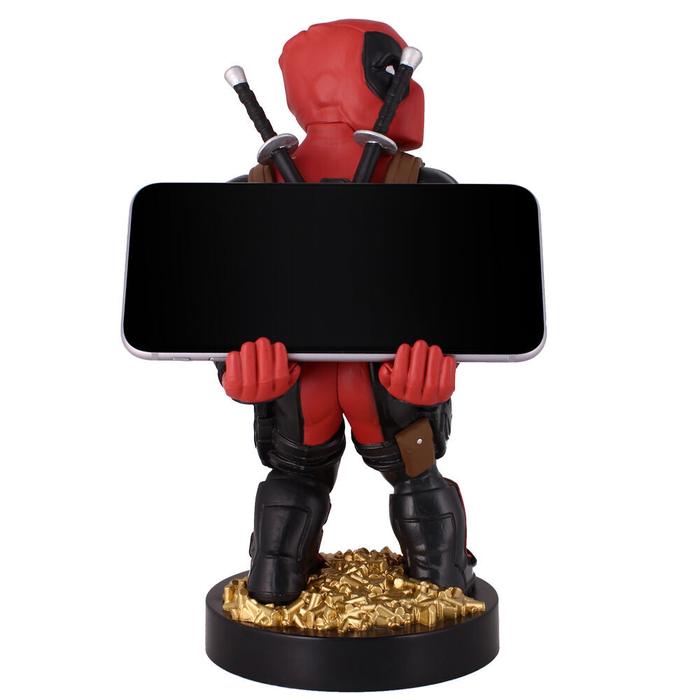 Marvel Deadpool figure clamping bracket Cable guy 21cm