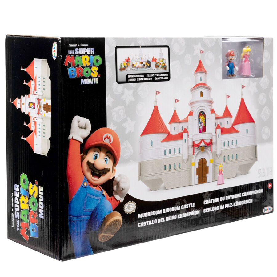 Super Mario Bros The Movie Super Mario playset + 2 figures