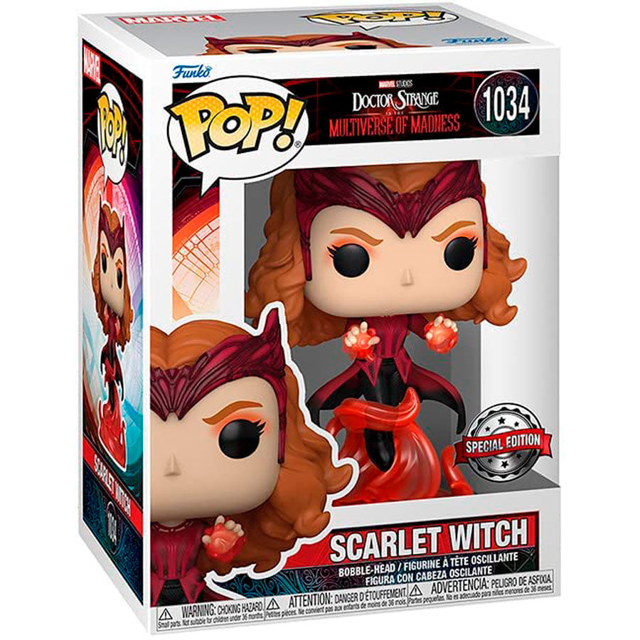 POP figure Marvel Doctor Strange Multiverse of Madness Scarlet Witch Exclusive 1034
