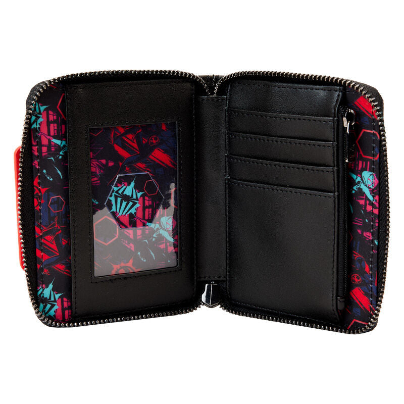 Loungefly Marvel Spiderman Across the Spider-Verse Lenticular wallet