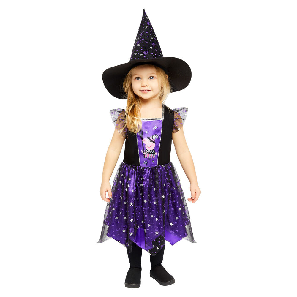 Peppa Pig Purple Witch kids costume
