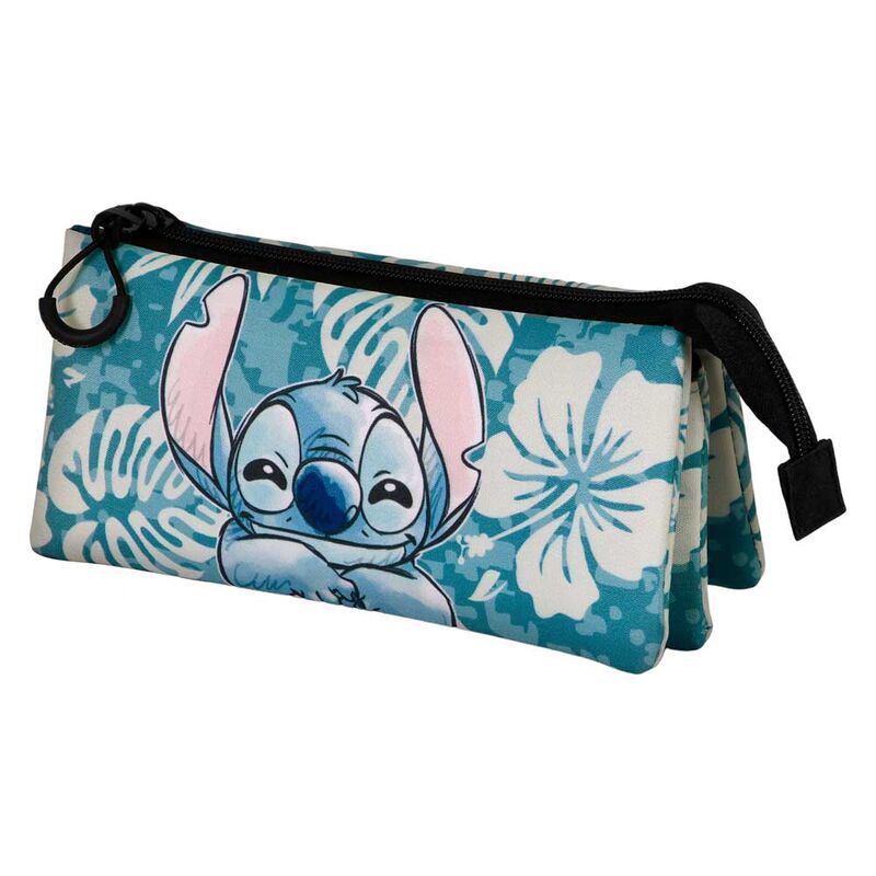 Disney Stitch Aloha triple pencil case