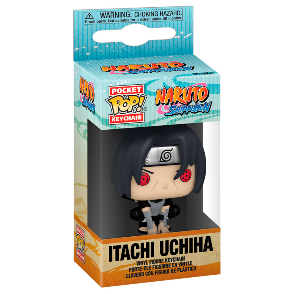 Itachi Uchiha Naruto Shippuden Keychain Funko Pocket POP!