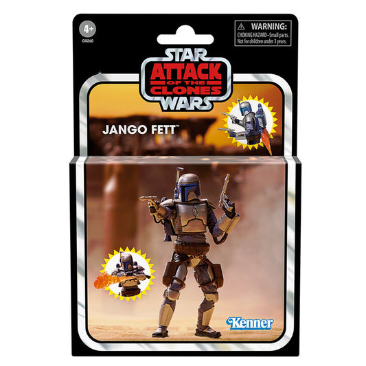 Star Wars Attack of the Clones Jango Fett figure 9,5cm
