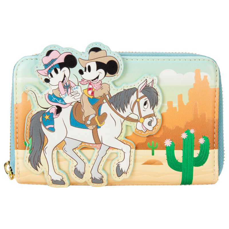 Loungefly Disney Mickey & Minnie Western wallet