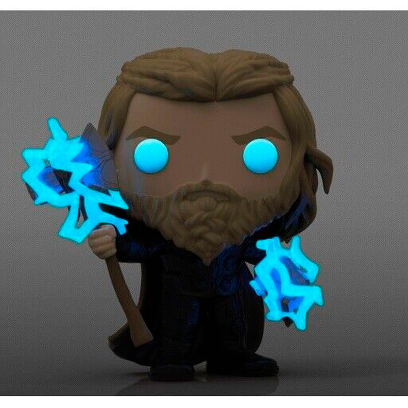 POP figure Marvel Los Vengadores Avengers Endgame Thor Exclusive Chase