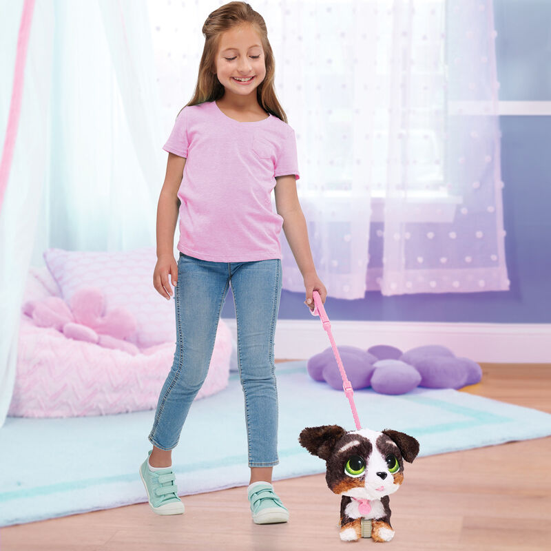 FurReal Bernedoodle Walkalots interactive plush toy
